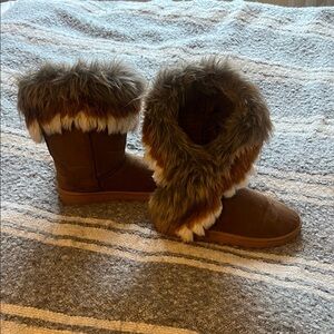 Faux Fur Boots